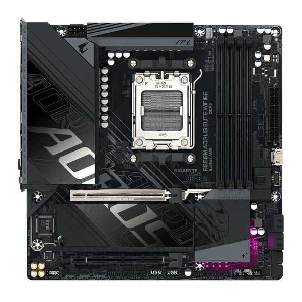 GIGABYTE B850M AORUS ELITE WIFI6E AMD B850 Sokkel AM5 micro ATX