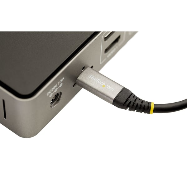 StarTech.com USB31CCV1M USB-kabel USB 3.2 Gen 2 (3.1 Gen 2) 1 m USB C 10 Gbit/sek. 100 W Sort, Grå