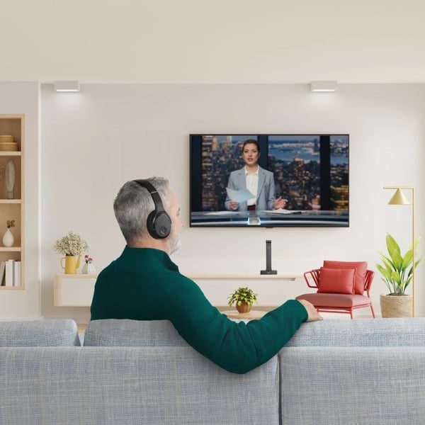 Hama 00221848 hovedtelefoner/headset Kabel & trådløs TV Bluetooth Sort