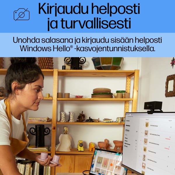 HP 620 FHD -web-kamera