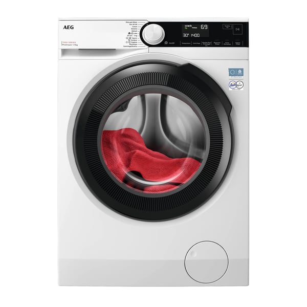 AEG Series 7000 LR7FD114B Pesukone Edestä täytettävä 11 kg 1400 RPM Valkoinen