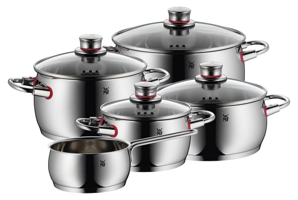 WMF Quality One 07.7455.6380 pann- och grytset 9 styck