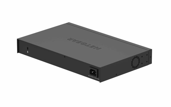NETGEAR GS324P Ikke administreret Gigabit Ethernet (10/100/1000) Strøm over Ethernet (PoE) 1U Sort