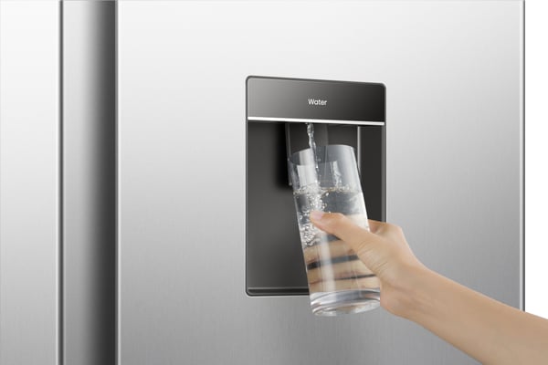 Gorenje NRS917E41XWD Kombinerad kyl/frys side-by-side Fristående 541 l Grå