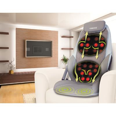 HoMedics ShiatsuMax massageapparat Tilbage Grå