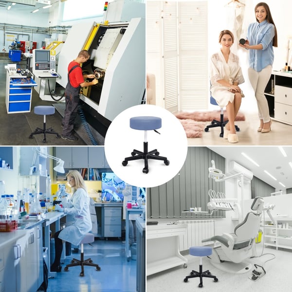 Techly ICA-CT SGW-BL toimisto- ja tietokonetuoli pehmustettu istuin