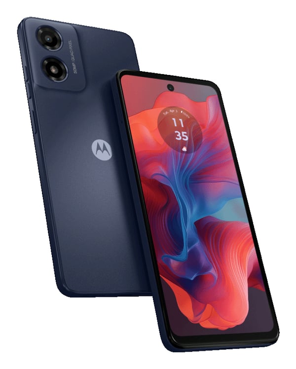 Motorola G04s 16,7 cm (6.56") Kaksois-SIM Android 14 4G USB Type-C 8 GB 128 GB 5000 mAh Musta
