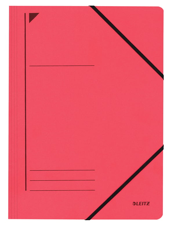 Leitz 39800025 kansio Pahvi Punainen A4