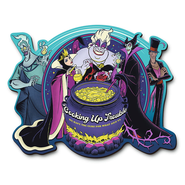 Trefl Disney: Villains Wooden Shaped Puzzle 500+5 Pussel 505 styck Tecknade serier