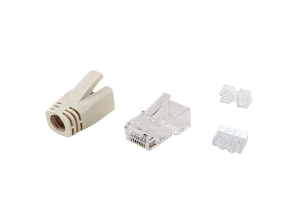 Equip 121176 kabelsamler RJ-45 Transparent, Hvid
