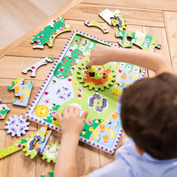 Melissa & Doug Animal Chase I-Spy Kuviopalapeli 24 kpl Maatila