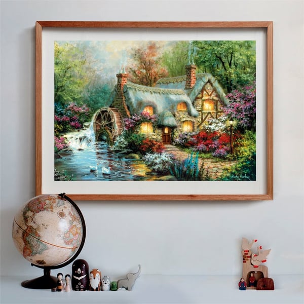 Clementoni High Quality Collection Country Retreat Puslespil 1500 stk Kunst