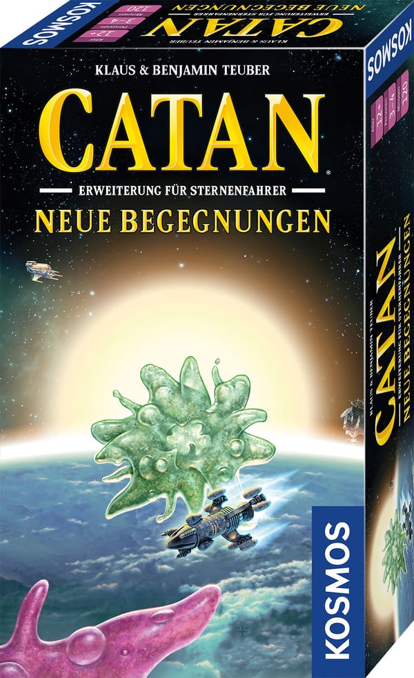 Kosmos FKS6835350 lautapeli CATAN Lautapelin lisäosa Matkailu-/seikkailupeli