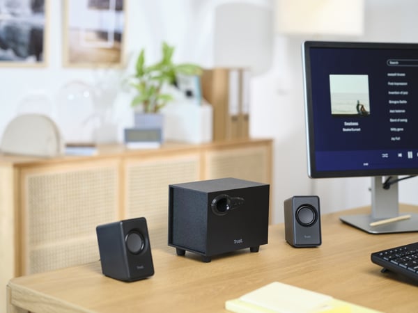 Trust Avora 2.1 mikrofonset 9 W PC / bärbar dator Svart 2.1 kanaler 2-vägs