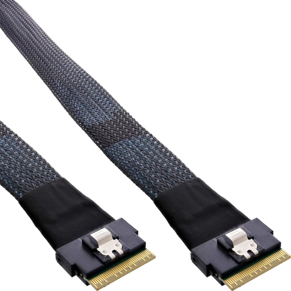InLine 27647B SCSI-kablar 0,75 m 48 Gbit/s Svart InLine 27647B SCSI-kablar 0,75 m 48 Gbit/s Svart