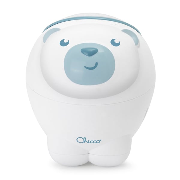 Chicco First Dreams Polar Bear babynattlampor Fristående Blå, Vit