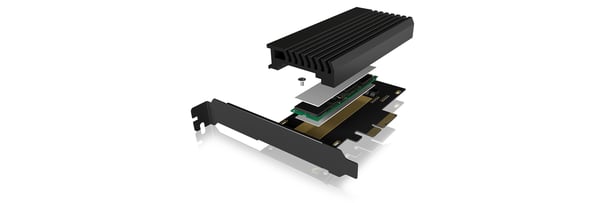 ICY BOX IB-PCI214M2-HSL nätverkskort/adapters Intern M.2