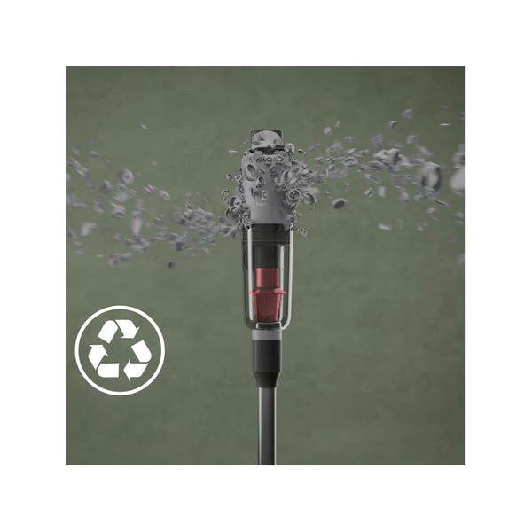 Electrolux EP71AB14UG Stick vakuum Batteri Dry Poseløs 0,3 L Grå 4 At