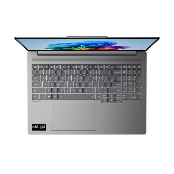 Lenovo IdeaPad Pro 5 16AGP11 Copilot+ PC AMD Ryzen AI 9 465 Laptop 40,6 cm (16") 2.8K 32 GB LPDDR5x-SDRAM 1 TB SSD Wi-Fi 7 (802.11be) Windows 11 Pro Tysk Grå
