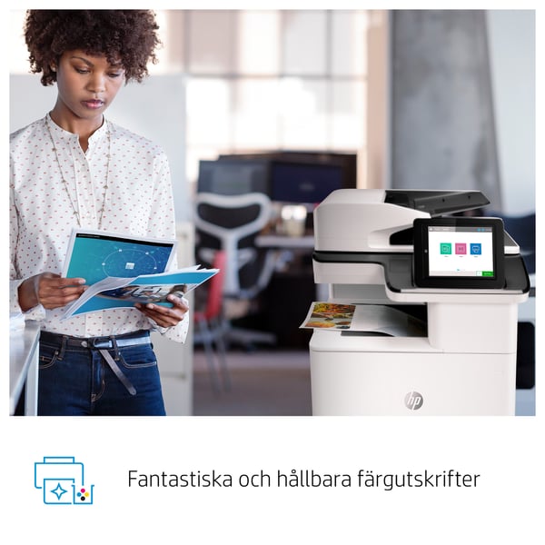 HP Color LaserJet Enterprise LaserJet Enterprise M776dn Multifunction Färg Skrivare, Endast Ethernet; Kopiator och skanner