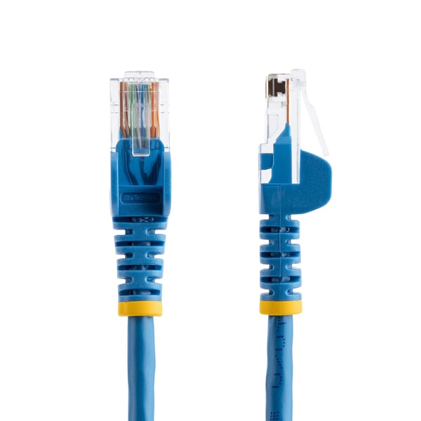 StarTech.com 3m Cat5e RJ45 UTP netværkskabel Snagless - Cat 5e patchkabel - Blå - Han / Han