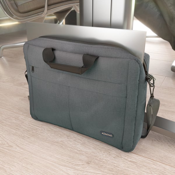 AISENS ASBG-BC025-GR taske og etui til laptop 39,6 cm (15.6") Mappe Grå