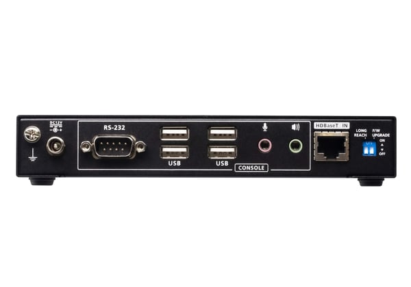 ATEN USB HDMI Dual View HDBaseT 2.0 KVM-förlängare (4K@100m för enkel vy)