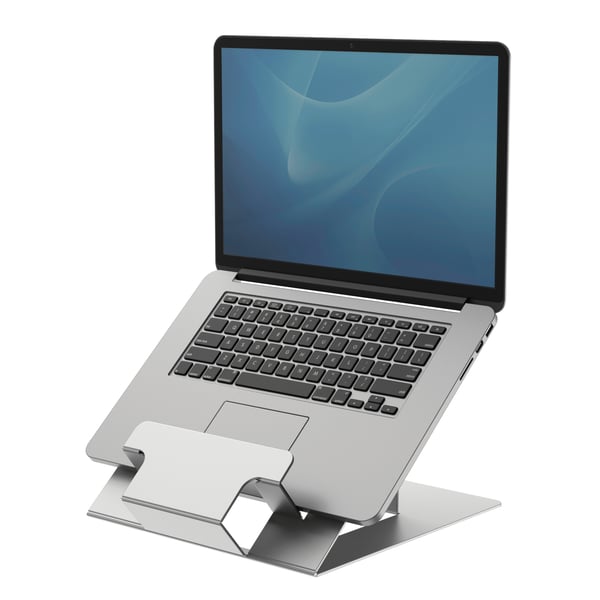 Fellowes Hylyft Ställ till bärbara datorer Silver 45,7 cm (18")