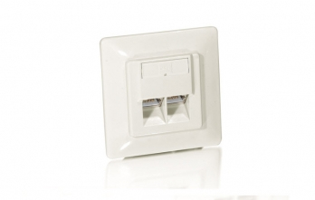 Equip 125722 stikkontakt RJ-45 Hvid