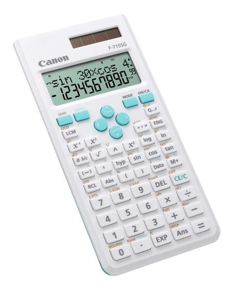 Canon F-715SG laskin Työpöytä Funktiolaskin Sininen, Valkoinen