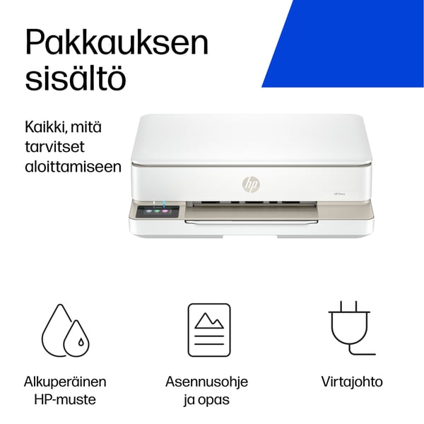 HP ENVY 6132e Langaton All-in-One Väri Tulostin, Instant Ink; Valokuvatulostus