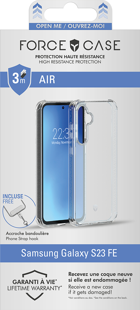 BIG BEN FCAIRGS23FET mobiltelefon etui 16,3 cm (6.4") Cover Transparent