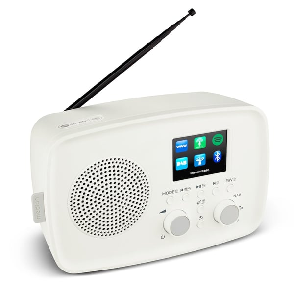 MEDION 50078821 radio Internet Hvid MEDION 50078821 radio Internet Hvid