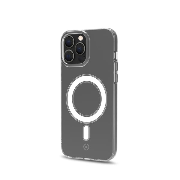 Celly GELSKINMAG iPhone 13 Pro mobiltelefon etui 15,5 cm (6.1") Cover Transparent, Hvid