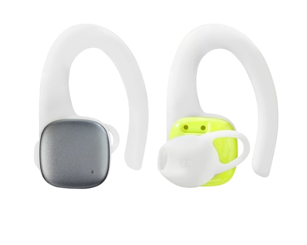 Hama Spirit Athletics Headset True Wireless Stereo (TWS) Ørekrog Sport Bluetooth Hvid, Gul