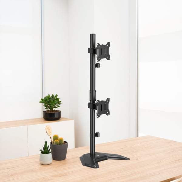 TooQ DB1703TNV-B skærmbeslag og -stativer 81,3 cm (32") Skrivebord Sort