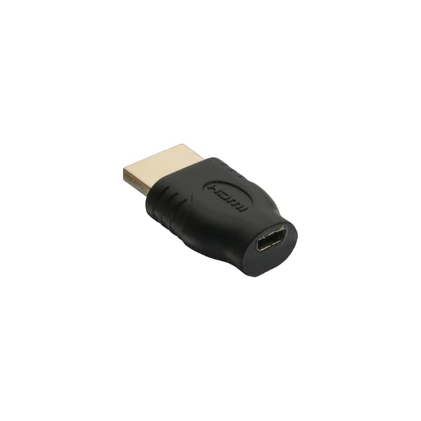 InLine 17690A kabel kønsskifter HDMI A male HDMI D Sort