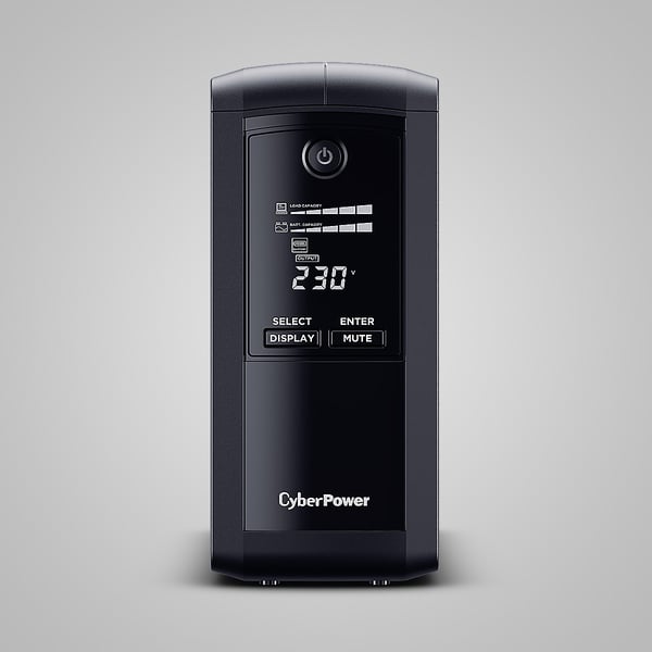 CyberPower Tracer III VP700ELCD-FR UPS-enhed Interaktivt indgangsstik 0,7 kVA 390 W 4 AC stikkontakt(er)