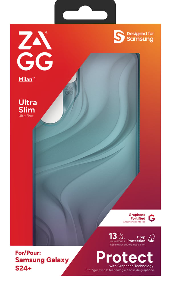 ZAGG Cases Milan Samsung Galaxy S24+ Deep Aurora