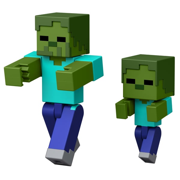 Minecraft Redstone Charged Figure and Mechanism Assortment