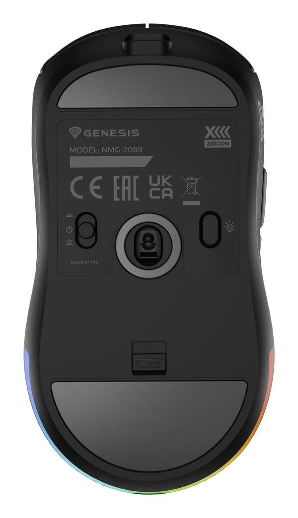 GENESIS Zircon XIII mus Spil Ambidextrous RF Wireless + USB Type-C Optisk 26000 dpi