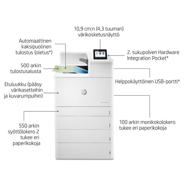 HP Color LaserJet Enterprise M856dn