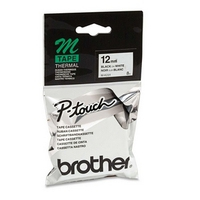 Brother MK-231B etikett-tejp Svart på vitt M