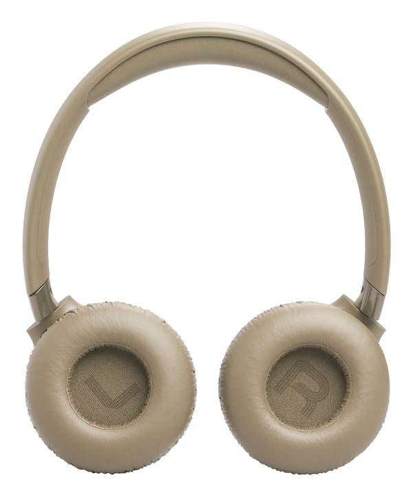 JBL Tune 680NC Headset Kabel & trådløs Opkald/musik USB Type-C Bluetooth Beige