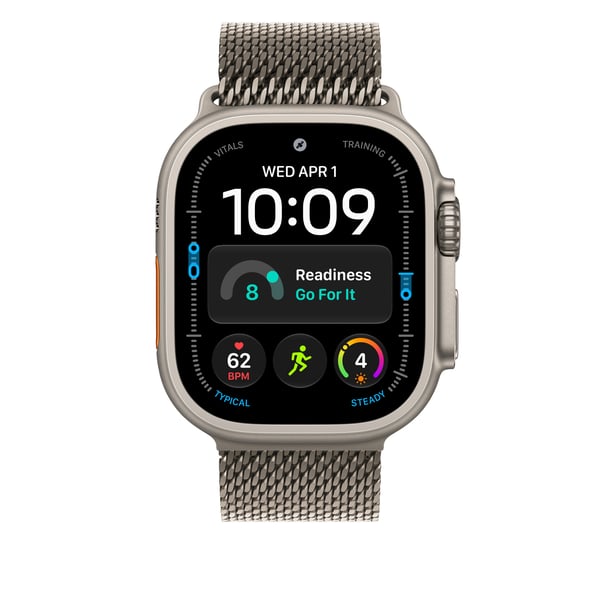 Apple Milanorem i naturligt titanium, 49 mm - large