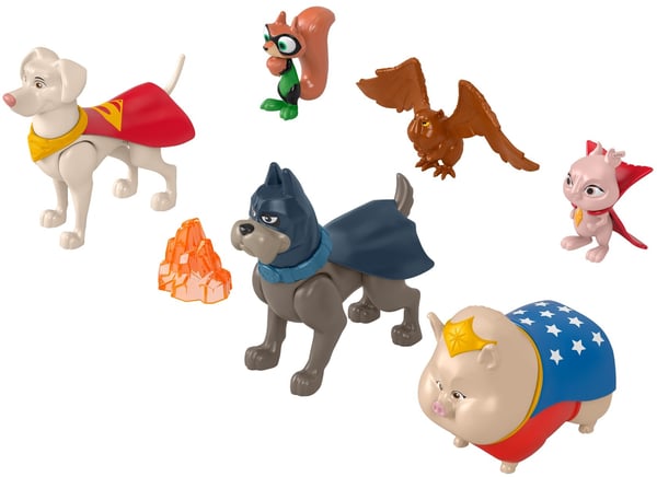 Fisher-Price DC League of Super-Pets -figurmultipakke