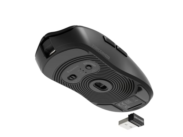 GENESIS Zircon 500 hiiri Pelaaminen Oikeakätinen RF Wireless + Bluetooth + USB Type-C Optinen 10000 DPI