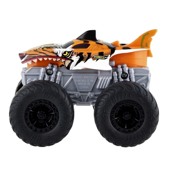 Hot Wheels Monster Trucks Roarin' Wreckers Tiger Shark