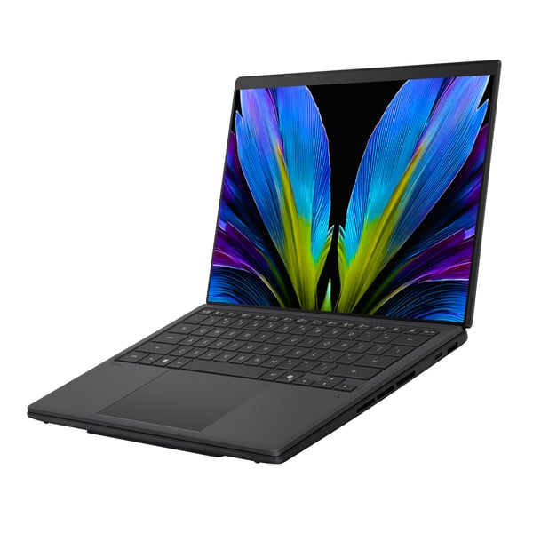 ASUS Zenbook Duo UX8407AA-U93BOHDCP1 Copilot+ PC Intel Core Ultra 9 386H Hybrid (2-i-1) 35,6 cm (14") Berøringsskærm WQXGA+ 32 GB LPDDR5x-SDRAM 1 TB SSD Wi-Fi 7 (802.11be) Windows 11 Pro Grå QWERTY Portugisisk
