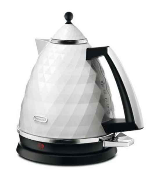 De’Longhi Brillante KBJ 2001.W vedenkeitin 1,7 L 2000 W Valkoinen